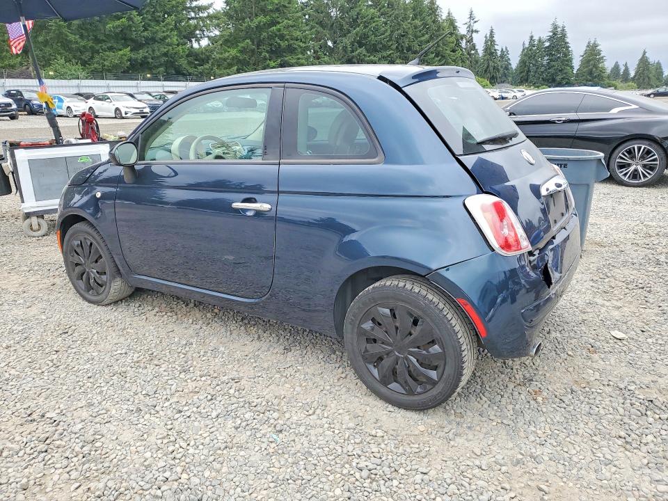 2014 Fiat 500 VIN 3C3CFFAR1ET264080 COPART salvage auction — FRONT END, Wa - Bill Of Sale, sold $200 on 2026-07-31 (photo 2)