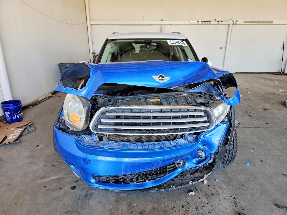 2014 Mini Cooper VIN WMWZB3C58EWR36654 COPART salvage auction — FRONT END, Tx - Salvage Vehicle Title, sold $450 on 2026-09-27 (photo 5)