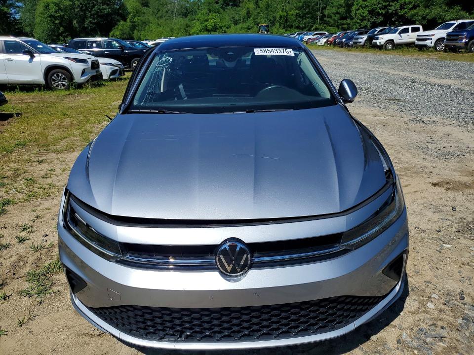 2025 Volkswagen Jetta VIN 3VW7X7BU9SM031702 COPART salvage auction — SIDE, MD - CERTIFICATE OF TITLE, sold $7,000 on 2026-07-21 (photo 5)