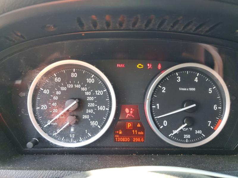 2011 BMW X6 VIN 5UXFG8C56BLZ96304 COPART salvage auction — NORMAL WEAR, MT - CERTIFICATE OF TITLE, sold $600 on 2026-07-29 (photo 9)