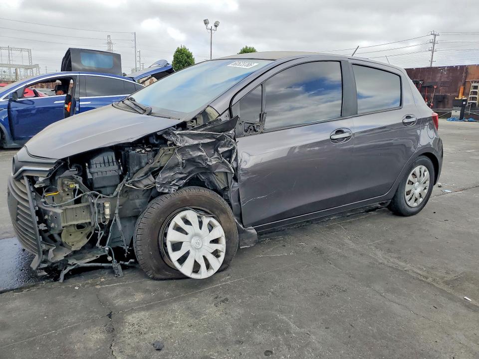 2017 Toyota Yaris VIN VNKKTUD32HA077803 COPART salvage auction — FRONT END, CA - SALVAGE CERTIFICATE, sold $1,650 on 2026-07-29 (photo 1)