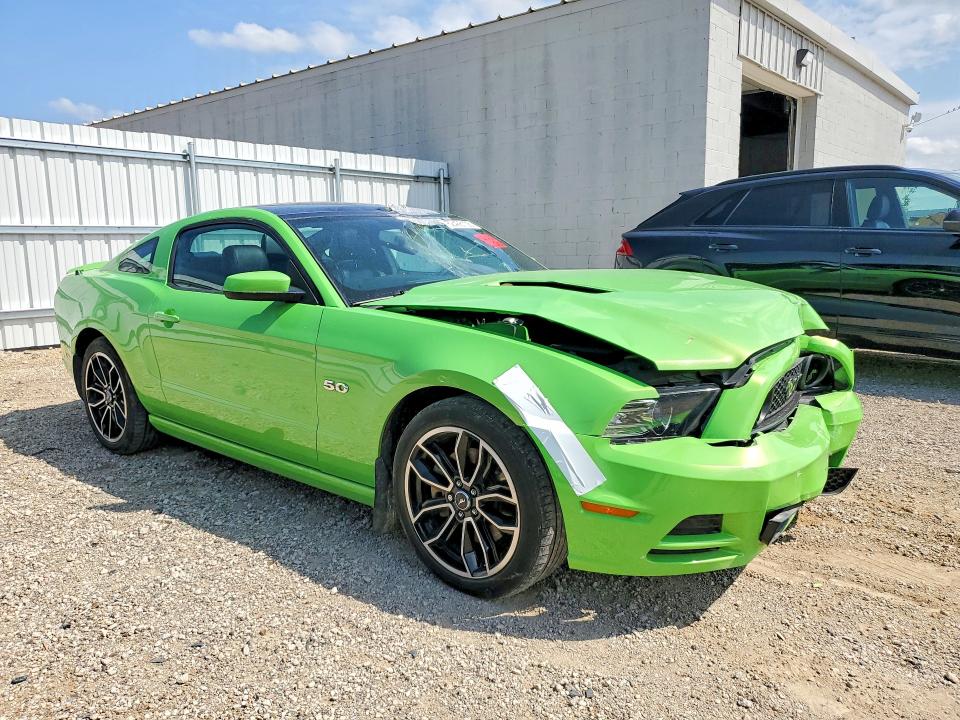 2014 Ford Mustang VIN 1ZVBP8CF8E5245932 COPART salvage auction — FRONT END, Ia - Cert Of Title-Salvage Title, sold $7,100 on 2026-08-19 (photo 4)