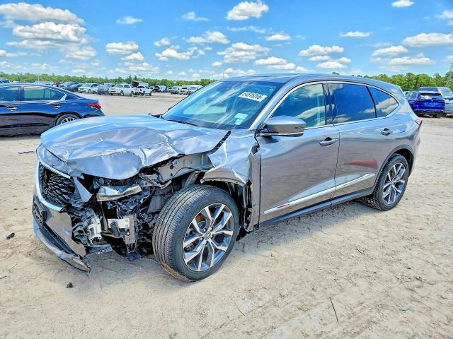 2024 Acura Mdx VIN 5J8YE1H46RL006044 COPART salvage auction — FRONT END, NY - MV-907A SALVAGE CERTIFICATE, sold $14,800 on 2026-07-31 (photo 1)