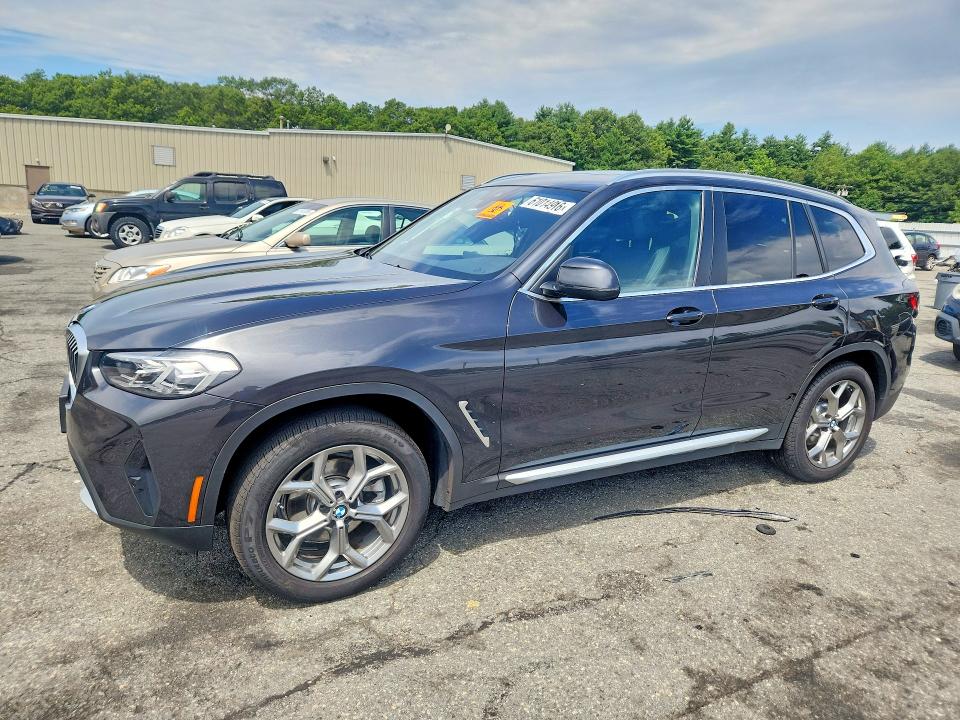 2022 BMW X3 VIN 5UX53DP00N9M92976 COPART salvage auction — PARTIAL REPAIR, Ct - Certificate Of Title, sold $7,300 on 2026-07-21 (photo 1)