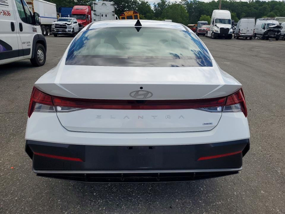 2025 Hyundai Elantra VIN KMHLN4DJ2SU166259 COPART salvage auction — FRONT END, FL - CERT OF TITLE SLVG REBUILDABLE (P), sold $6,500 on 2026-07-13 (photo 6)