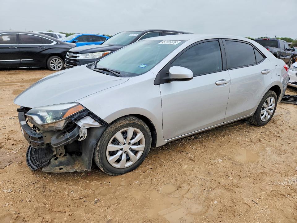 2015 Toyota Corolla VIN 5YFBURHEXFP297505 COPART salvage auction — FRONT END, Tx - Certificate Of Title, sold $2,150 on 2026-07-21 (photo 1)