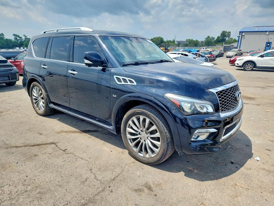 2016 Infiniti Qx80 VIN JN8AZ2NC2G9400970 COPART salvage auction — MINOR DENT/SCRATCHES, In - Certificate Of Title (P), sold $3,450 on 2026-07-10 (photo 4)