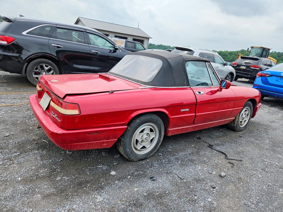 1991 Alfa romeo VIN ZARBB32G1M6005201 COPART salvage auction — FRONT END, Pa - Certificate Of Salvage, sold $1,900 on 2026-07-20 (photo 3)