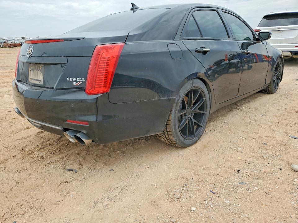 2014 Cadillac Cts VIN 1G6AV5S84E0155151 COPART salvage auction — MINOR DENT/SCRATCHES, Tx - Salvage Vehicle Title, sold $7,600 on 2026-08-12 (photo 3)