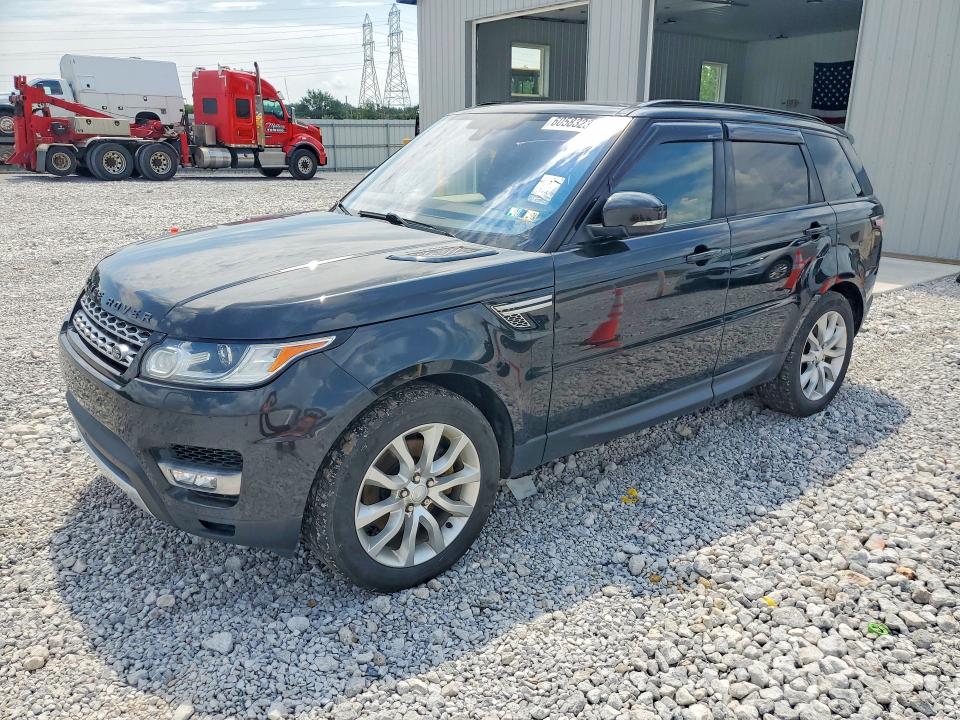 2016 Land rover Range rover sport VIN SALWR2PF2GA101169 COPART salvage auction — MECHANICAL, Wv - Certificate Of Title (P), sold $4,500 on 2026-07-27 (photo 1)