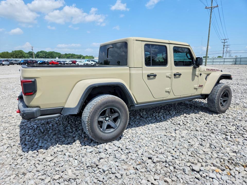 2020 Jeep Gladiator VIN 1C6JJTBG5LL216336 COPART salvage auction — MINOR DENT/SCRATCHES, Tn - Salvage Cert-Water Damage (P), sold $17,000 on 2026-07-27 (photo 3)