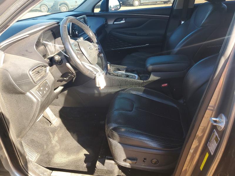 2019 Hyundai Santa fe VIN 5NMS53AA2KH020482 COPART salvage auction — FRONT END, Nc - Dealer Only Clean Title, sold $8,100 on 2026-08-24 (photo 7)