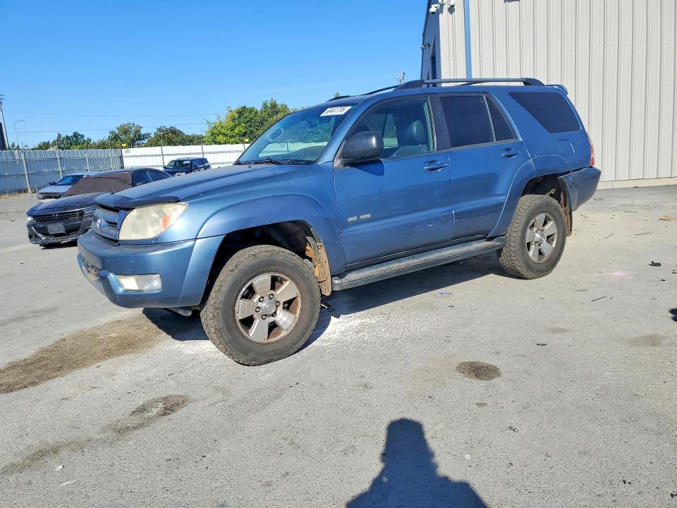 2004 Toyota 4runner VIN JTEBU14R640040967 COPART salvage auction — REAR END, CA - SALVAGE CERTIFICATE, sold $1,850 on 2026-07-16 (photo 1)
