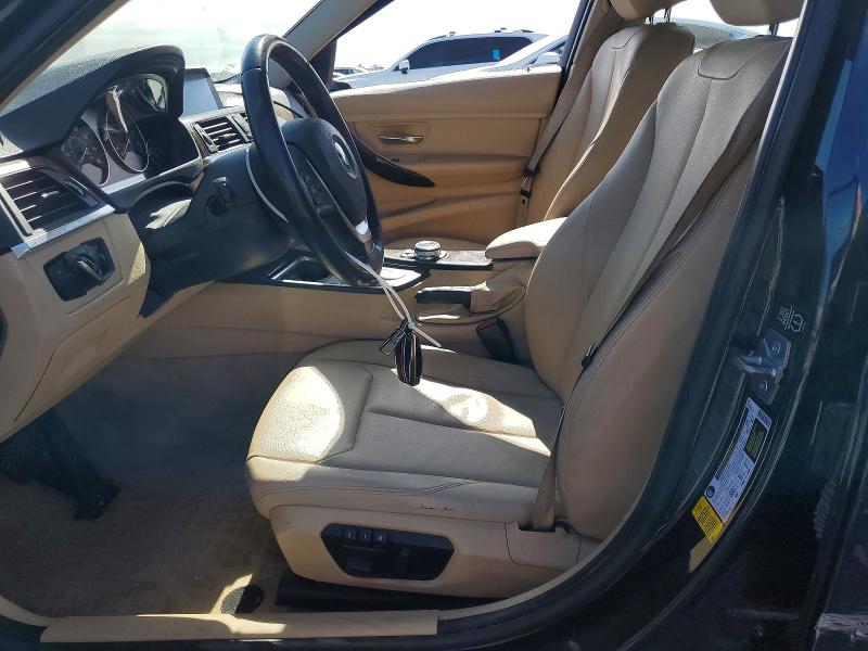 2014 BMW 3er VIN WBA3C1C5XEK109589 COPART salvage auction — FRONT END, Mt - Dis/Dlr/Exp Only Clean Title, sold $350 on 2026-07-28 (photo 7)