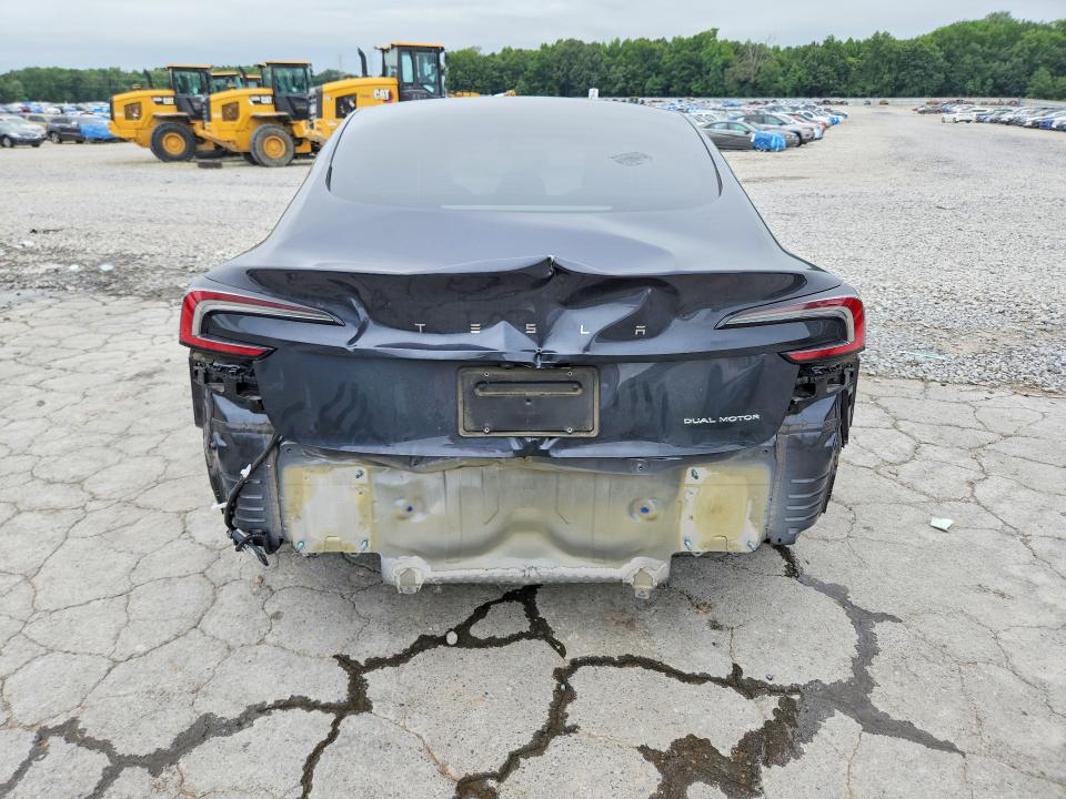 2024 Tesla Model 3 VIN 5YJ3E1EB9RF822177 COPART salvage auction — REAR END, TN - SALVAGE CERTIFICATE, sold $14,800 on 2026-09-01 (photo 6)