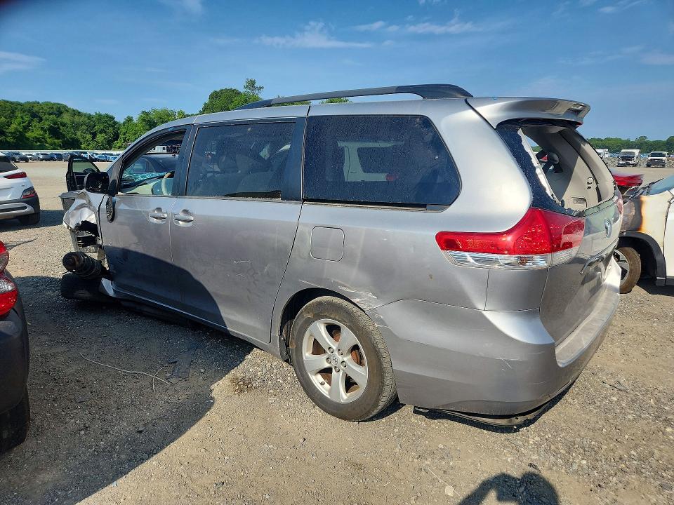 2014 Toyota Sienna VIN 5TDKK3DC4ES406649 COPART salvage auction — ALL OVER, MA - CERT OF TITLE-RECONSTRCTD COLL, sold $125 on 2026-07-22 (photo 2)