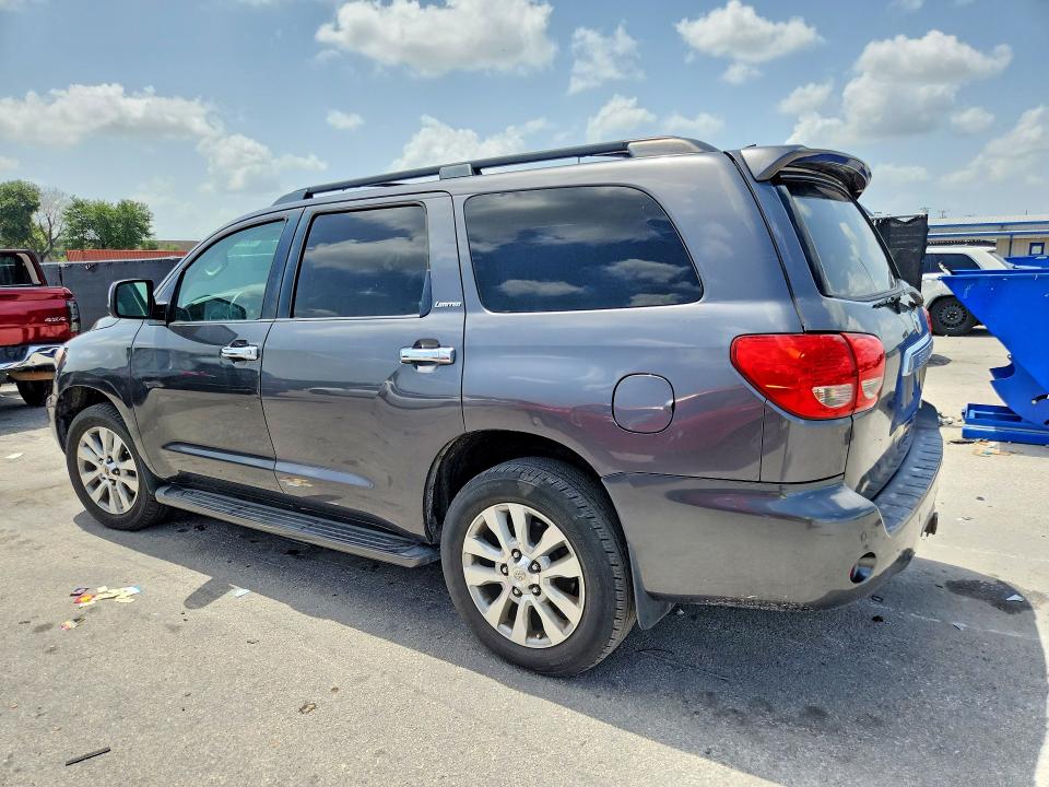 2011 Toyota Sequoia VIN 5TDJY5G10BS040474 COPART salvage auction — DAMAGE HISTORY, FL - CERT OF TITLE W/SLVG HISTORY, sold $2,750 on 2026-07-21 (photo 2)