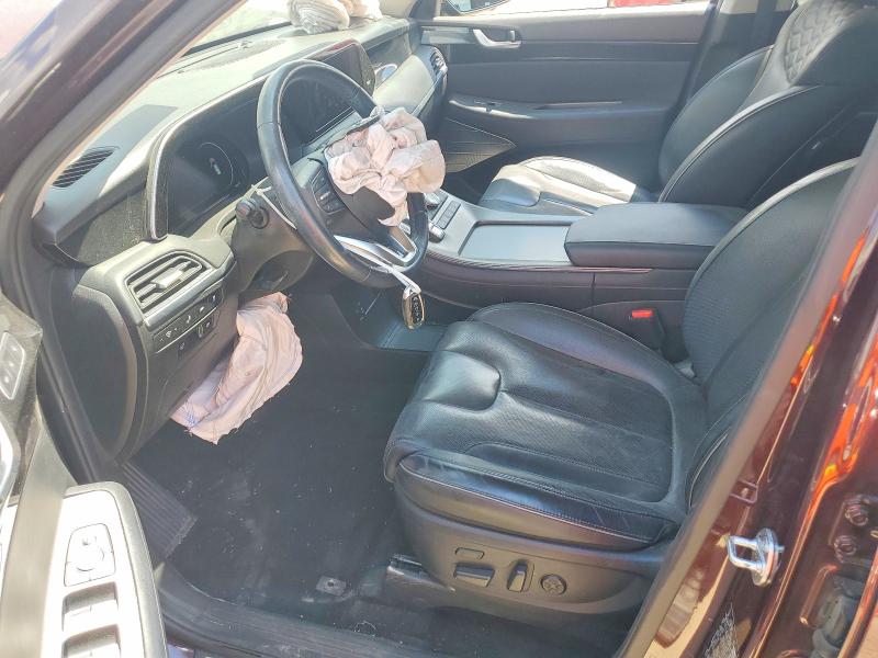 2021 Hyundai Palisade VIN KM8R54HE8MU283953 COPART salvage auction — FRONT END, Mo - Salvage Certificate Of Title, sold $100 on 2026-07-30 (photo 7)