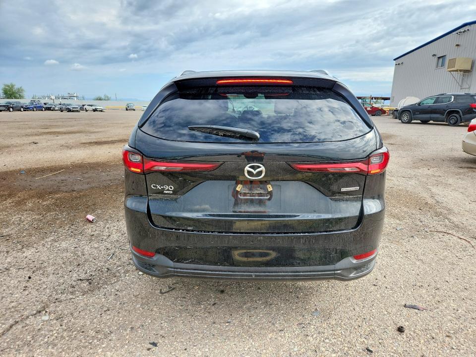 2024 Mazda Cx-90 VIN JM3KKAHD1R1133607 COPART salvage auction — FRONT END, Az - Cert Of Title - Salvage, sold $7,300 on 2026-07-31 (photo 6)