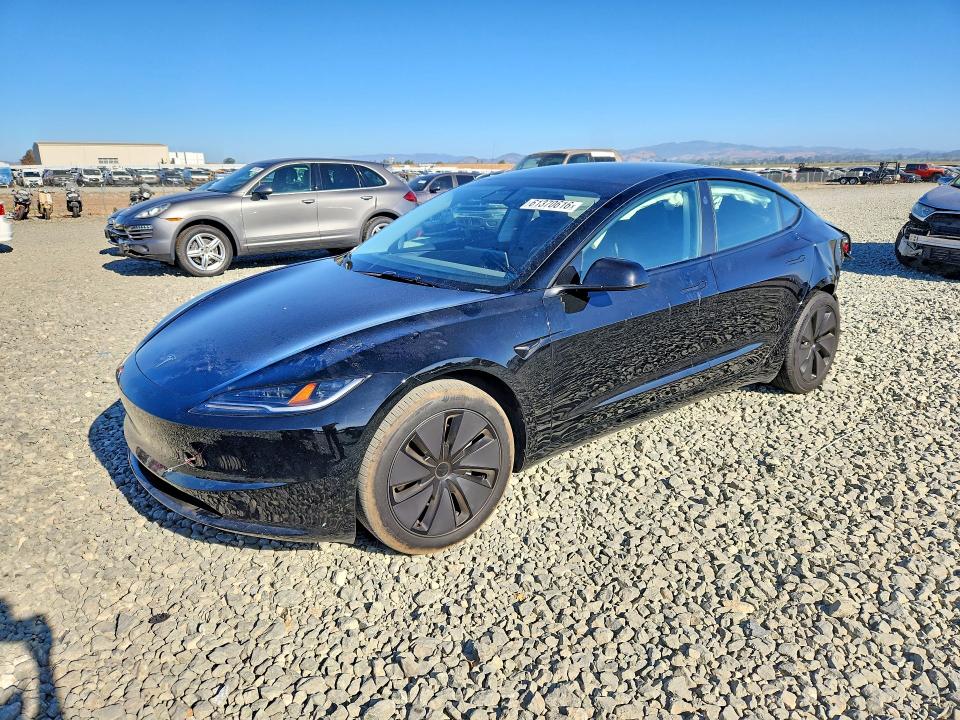 2024 Tesla Model 3 VIN 5YJ3E1EA3RF738167 — COPART salvage auction photo