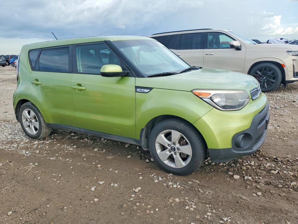 2018 Kia Soul VIN KNDJN2A25J7892627 COPART salvage auction — MECHANICAL, Tx - Certificate Of Title, sold $1,100 on 2026-07-27 (photo 4)