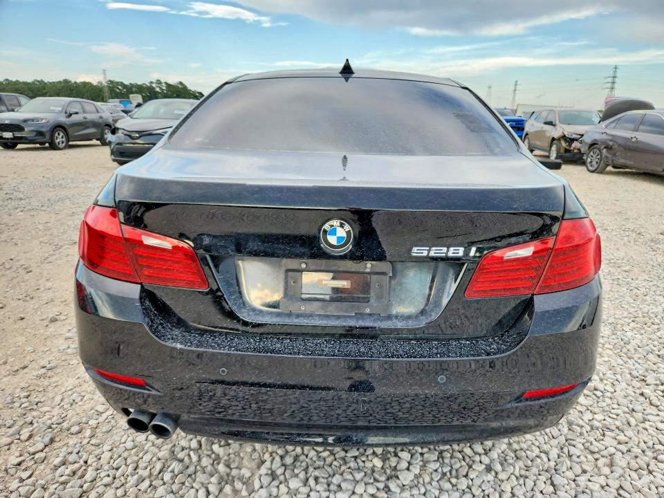 2016 BMW 5er VIN WBA5A5C58GG353818 COPART salvage auction — FRONT END, TX - CERTIFICATE OF TITLE, sold $2,650 on 2026-07-28 (photo 6)