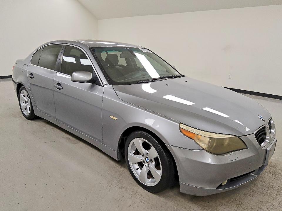 2007 BMW 5 series VIN WBANE73557CM57500 COPART salvage auction — MECHANICAL, TX - CERTIFICATE OF TITLE, sold $150 on 2026-08-04 (photo 4)