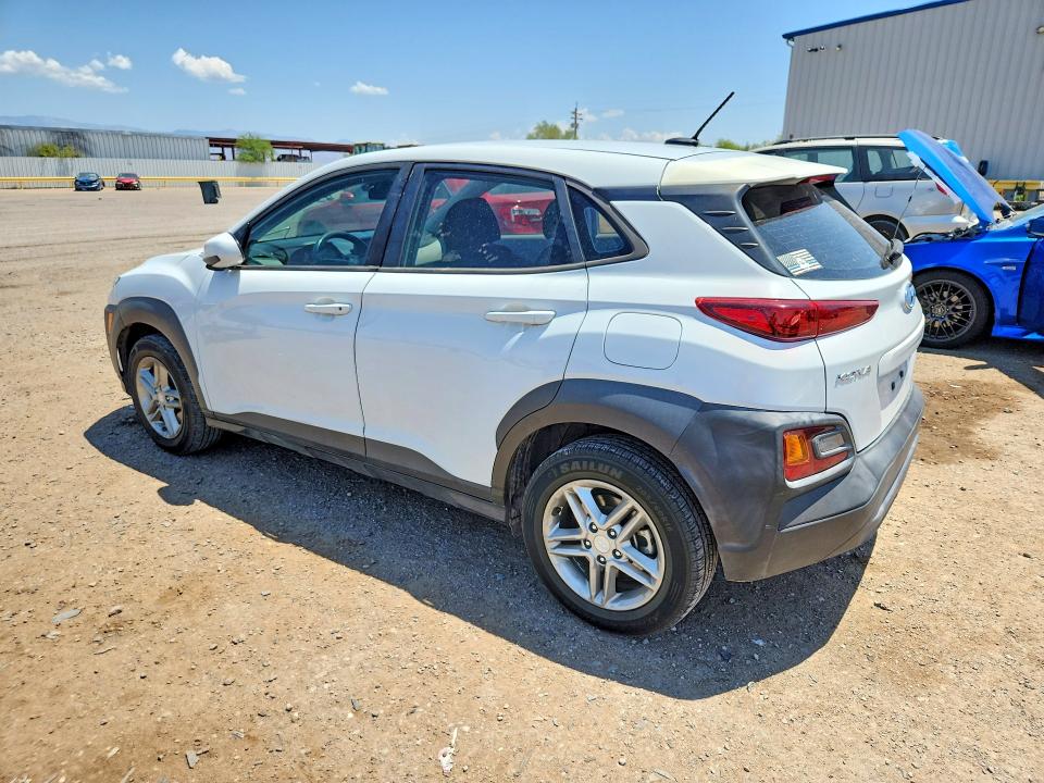 2019 Hyundai Kona VIN KM8K1CAA1KU262504 COPART salvage auction — MINOR DENT/SCRATCHES, Az - Cert Of Title - Salvage, sold $800 on 2026-07-17 (photo 2)