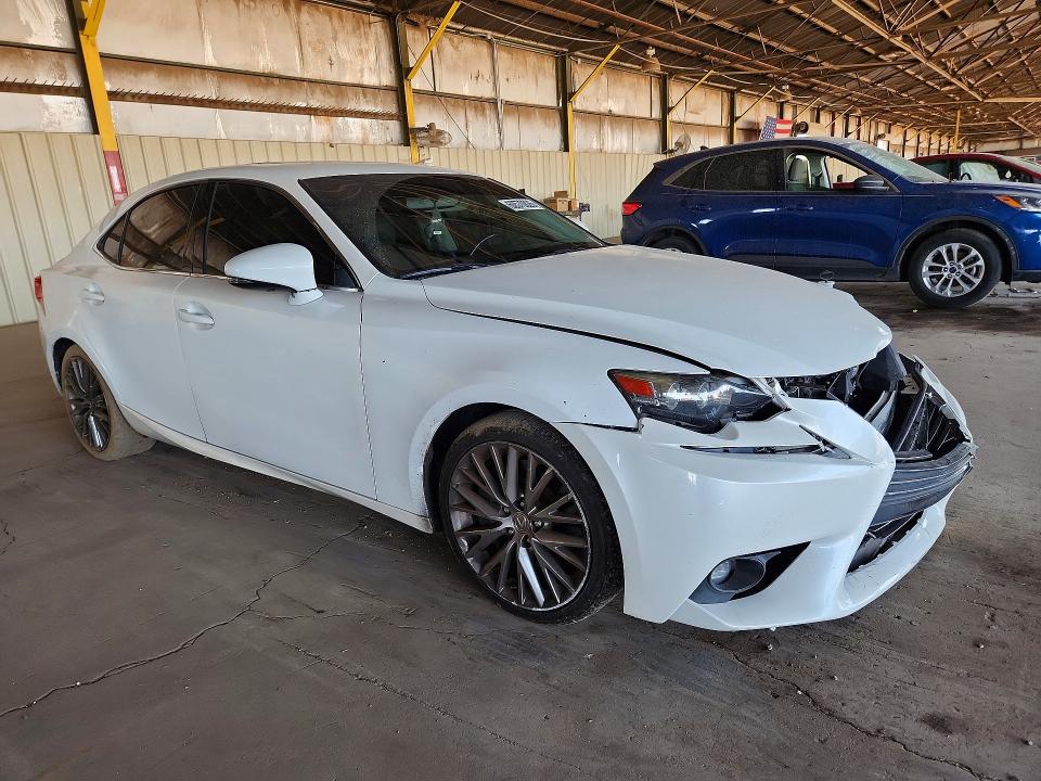 2016 Lexus Is VIN JTHBA1D25G5017234 COPART salvage auction — FRONT END, Az - Cert Of Title - Salvage, sold $4,600 on 2026-07-15 (photo 4)