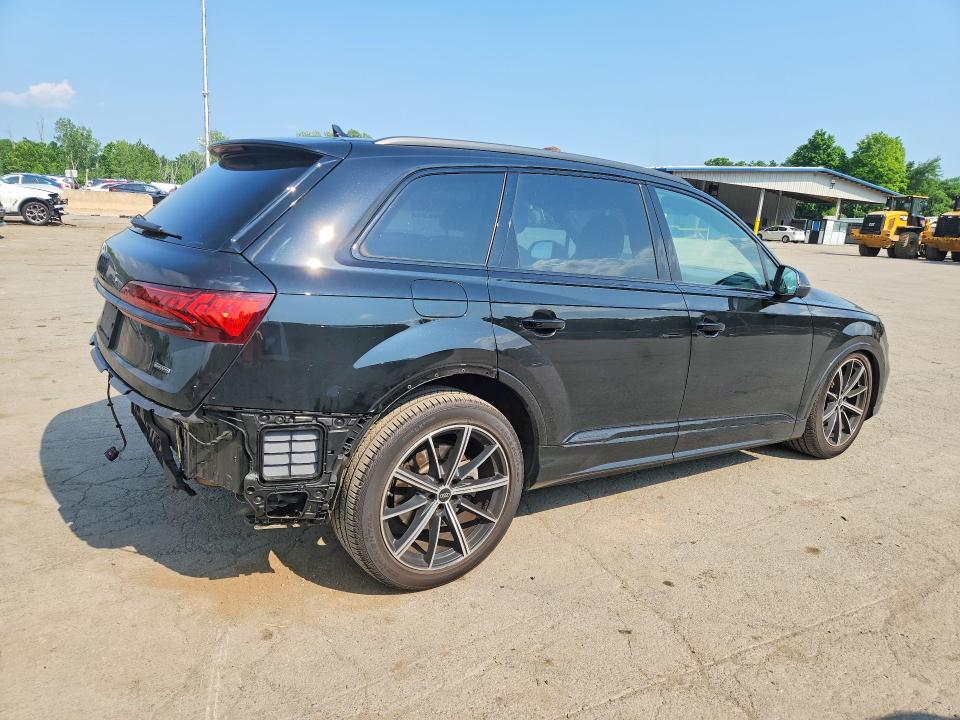 2024 Audi Q7 VIN WA1VXBF70RD006835 COPART salvage auction — REAR END, Ny - Mv-907A Salvage Certificate, sold $23,000 on 2026-07-28 (photo 3)