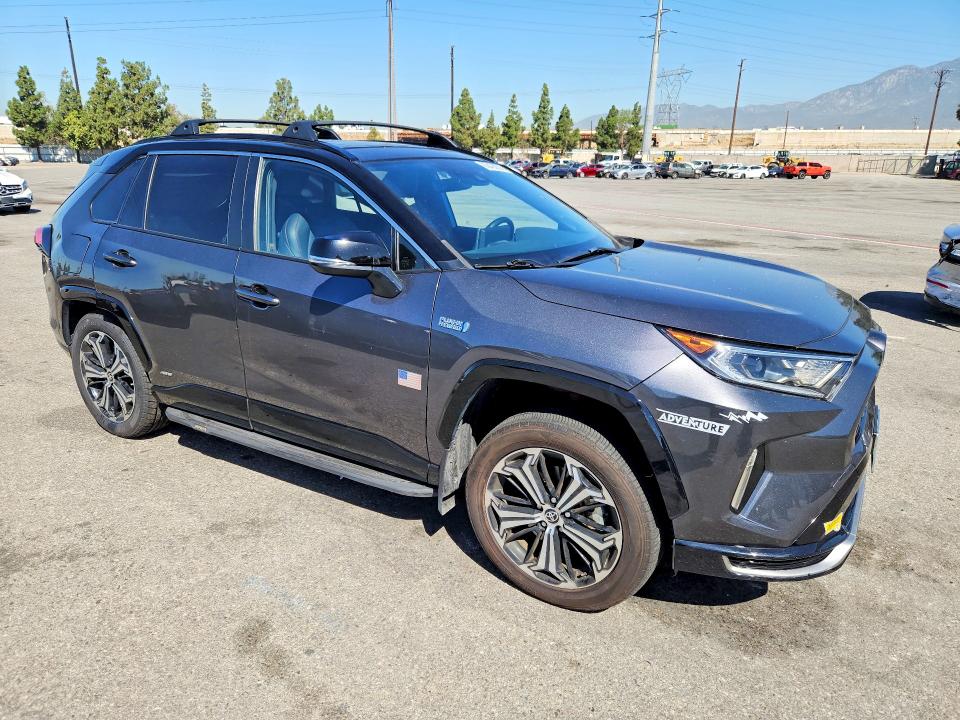 2021 Toyota Rav 4 VIN JTMEB3FV6MD074882 COPART salvage auction — REAR END, Ca - Salvage Certificate, sold $150 on 2026-07-21 (photo 4)