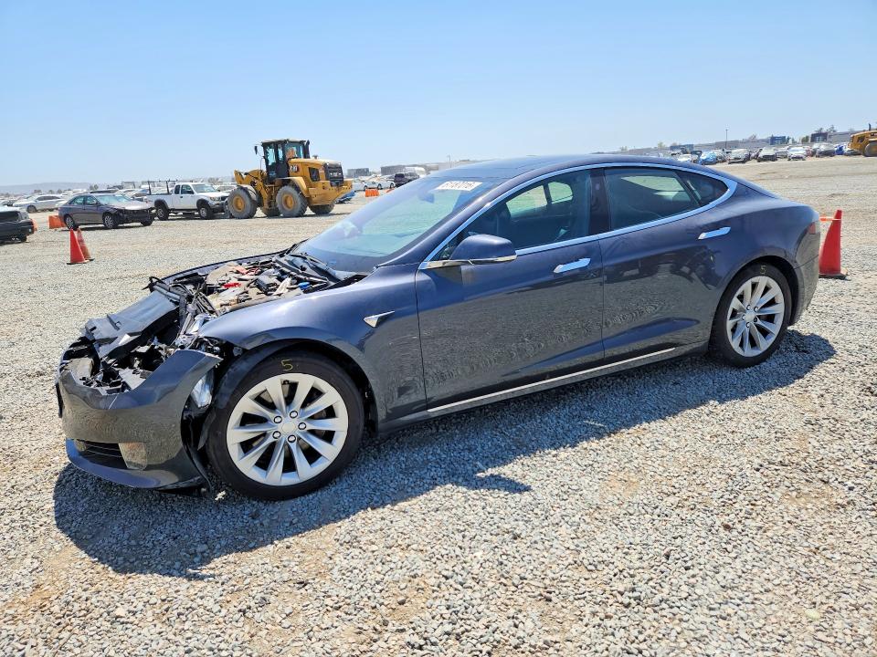 2016 Tesla Model s VIN 5YJSA1E17GF170526 COPART salvage auction — ROOF, CA - SALVAGE CERTIFICATE, sold $2,350 on 2026-07-28 (photo 1)
