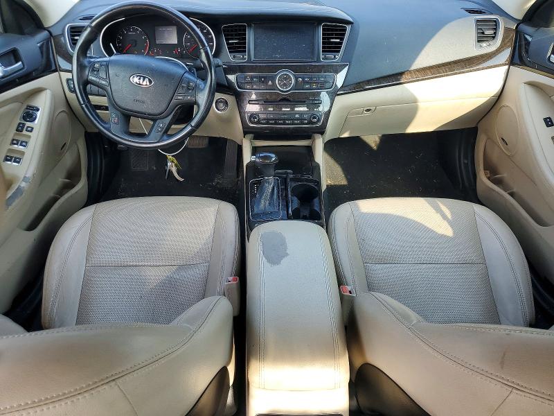 2014 Kia Cadenza VIN KNALN4D70E5137931 COPART salvage auction — MECHANICAL, Oh - Certificate Of Title (P), sold $2,850 on 2026-07-21 (photo 8)