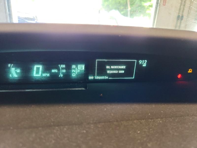 2010 Toyota Prius VIN JTDKN3DU4A0017071 COPART salvage auction — FRONT END, VT - CERTIFICATE OF TITLE, sold $900 on 2026-07-14 (photo 9)