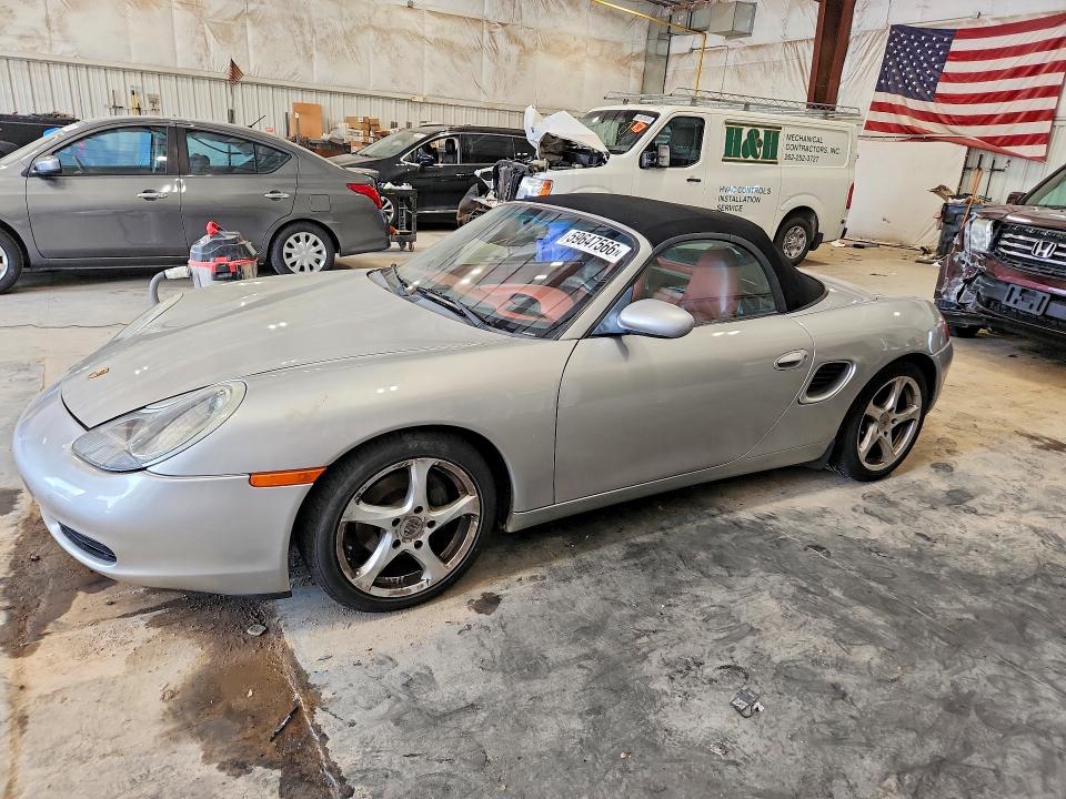 1999 Porsche Boxster VIN WP0CA2986XU628338 COPART salvage auction — MINOR DENT/SCRATCHES, Wi - Certificate Of Title, sold $2,900 on 2026-07-08 (photo 1)