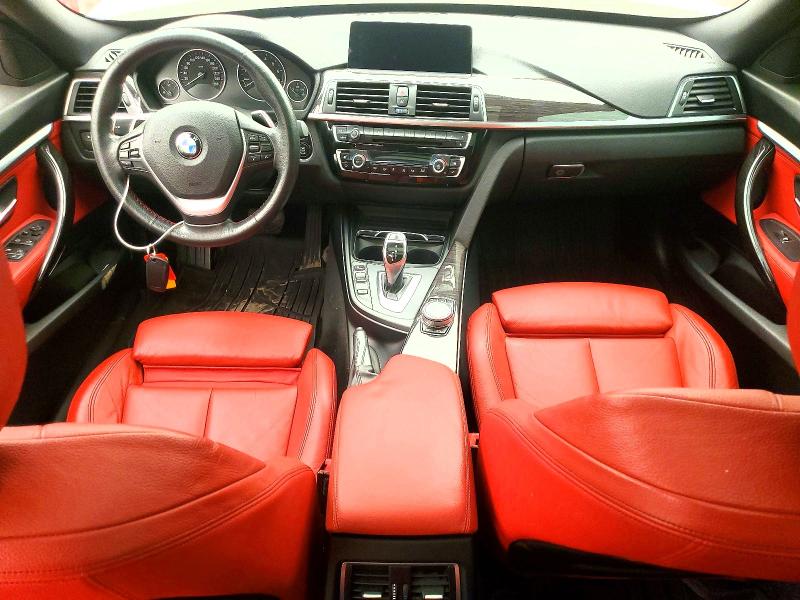 2017 BMW 3 series VIN WBA8Z9C38HG827019 COPART salvage auction — FRONT END, On - Permit Salvage, sold $200 on 2026-07-28 (photo 8)