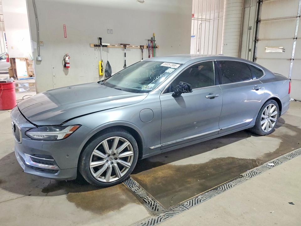 2018 Volvo S90 VIN LVYBC0AL3JP030264 COPART salvage auction — FRONT END, Pa - Cert Of Title (P), sold $3,800 on 2026-07-09 (photo 1)