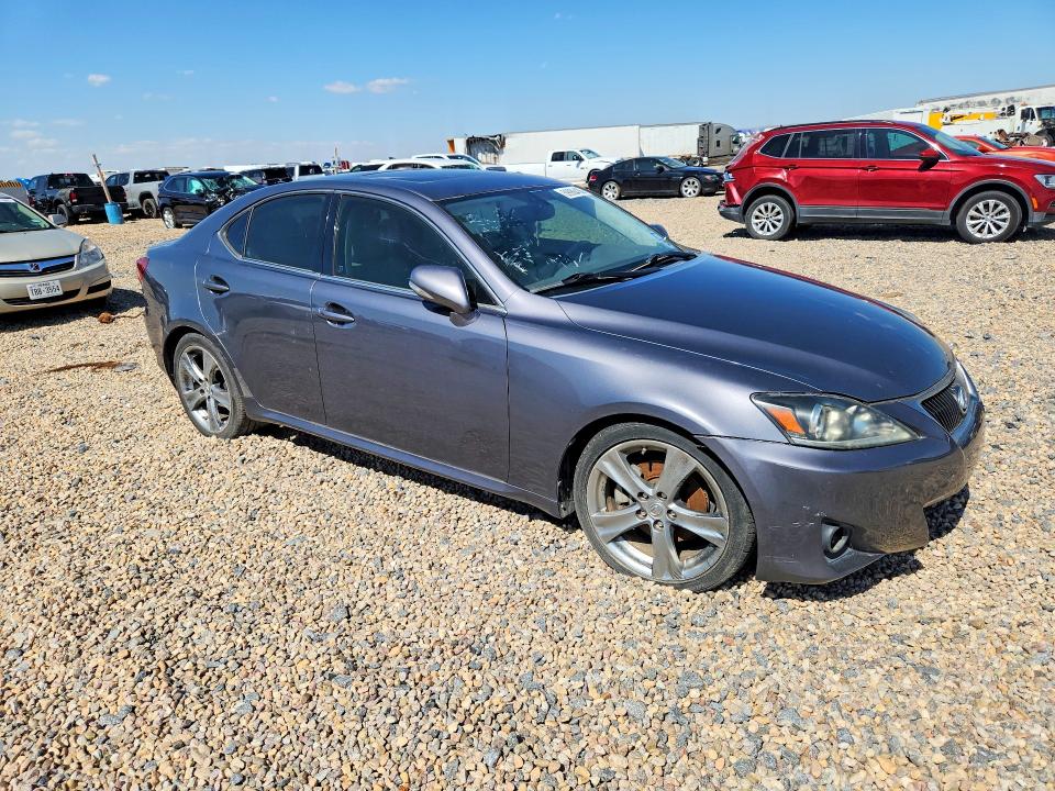 2012 Lexus Is VIN JTHBF5C21C5173694 COPART salvage auction — FRONT END, Tx - Certificate Of Title (P), sold $4,100 on 2026-07-28 (photo 4)