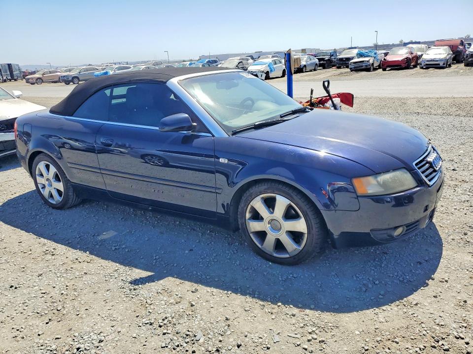 2006 Audi A4 VIN WAUAC48H46K004933 COPART salvage auction — FRONT END, CA - SALVAGE CERTIFICATE, sold $350 on 2026-07-17 (photo 4)