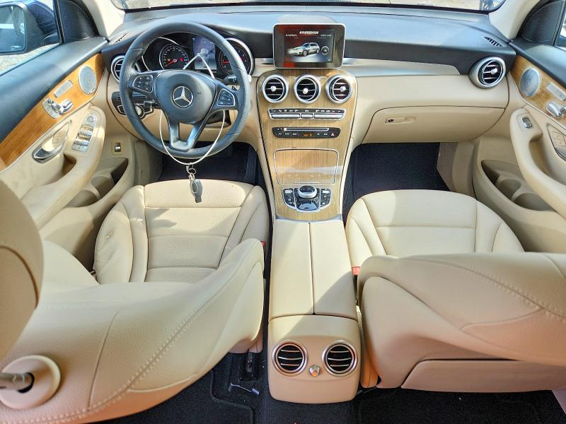 2019 Mercedes-benz Glc VIN WDC0G4KB1KF661449 COPART salvage auction — FRONT END, Salvage Title, sold $10,400 on 2026-08-05 (photo 8)