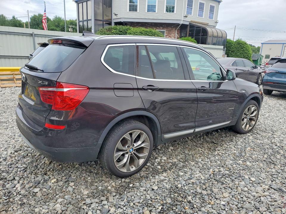 2016 BMW X3 VIN 5UXWX9C50G0D86240 COPART salvage auction — FRONT END, Ma - Cert Of Title-Reconstrctd Coll, sold $1,200 on 2026-07-16 (photo 3)