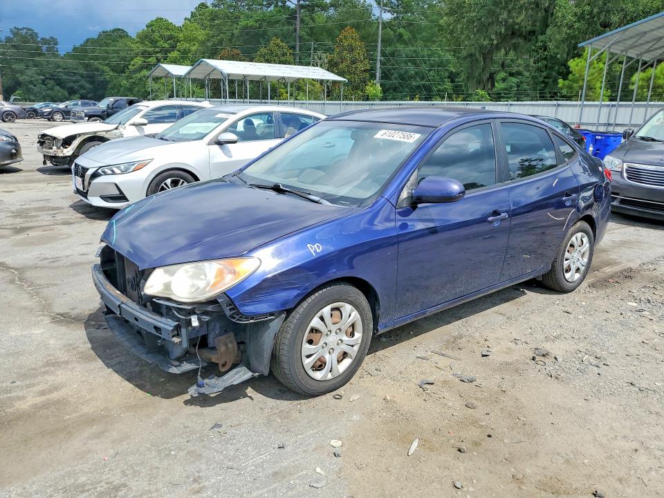 2010 Hyundai Elantra VIN KMHDU4AD1AU907862 COPART salvage auction — FRONT END, GA - CERT OF TITLE-SALVAGE (P), sold $825 on 2026-07-20 (photo 1)