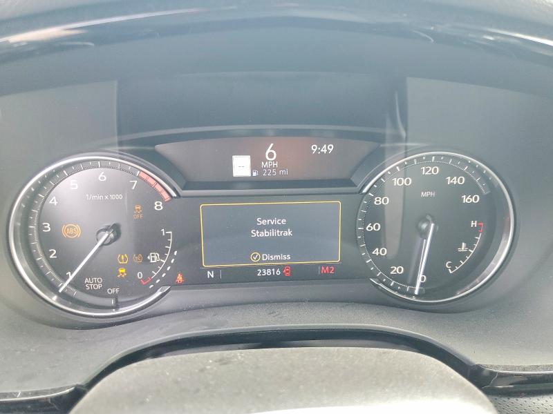 2024 Cadillac Xt5 VIN 1GYKNCRSXRZ720781 COPART salvage auction — FRONT END, Ca - Salvage Certificate, sold $9,100 on 2026-07-21 (photo 9)