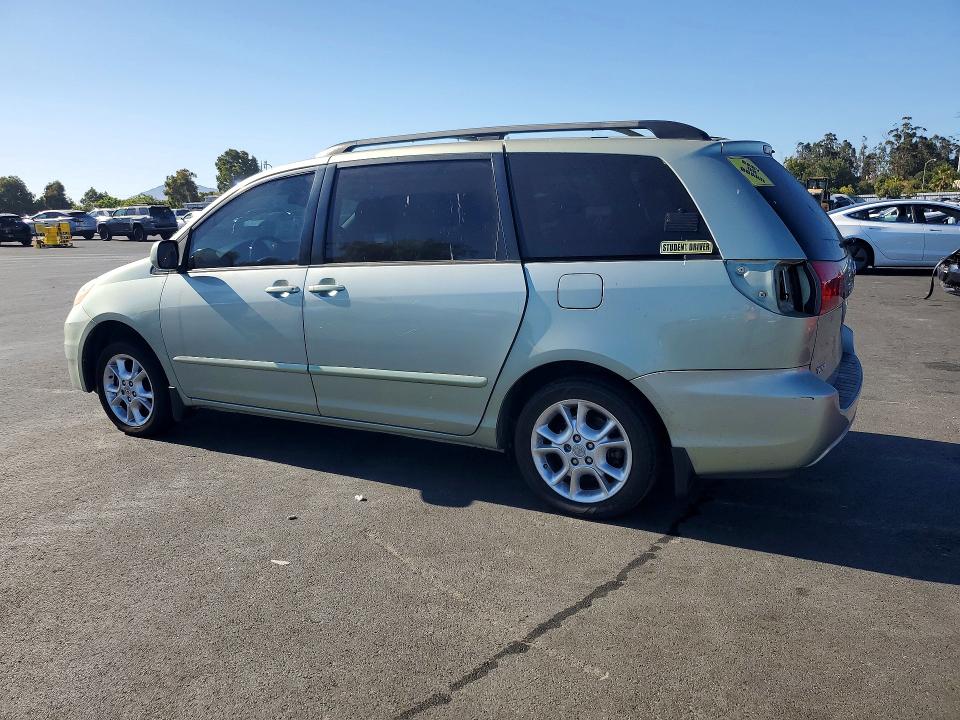 2006 Toyota Sienna VIN 5TDZA22C66S509507 COPART salvage auction — SIDE, CA - SALVAGE CERTIFICATE, sold $1,000 on 2026-07-27 (photo 2)
