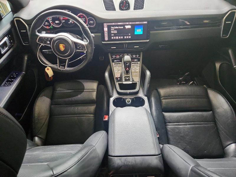 2021 Porsche Cayenne VIN WP1AB2AY0MDA28571 COPART salvage auction — REAR END, Ne - Cert Of Title-Salvage, sold $27,250 on 2026-08-18 (photo 8)