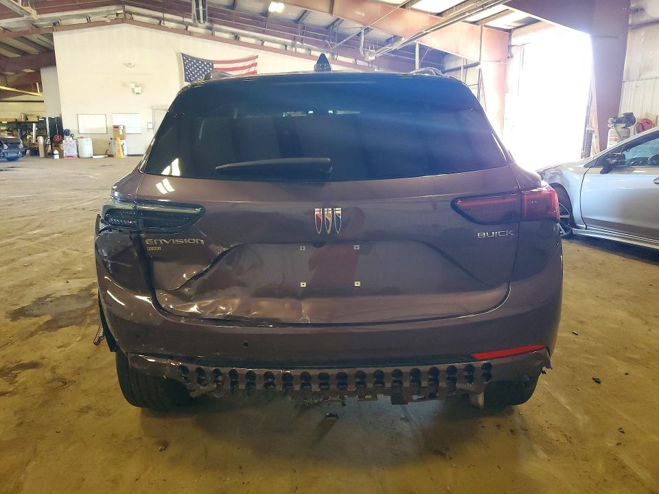 2024 Buick Envision VIN LRBFZPE47RD072838 COPART salvage auction — REAR END, Mi - Certificate Of Title, sold $12,900 on 2026-07-31 (photo 6)