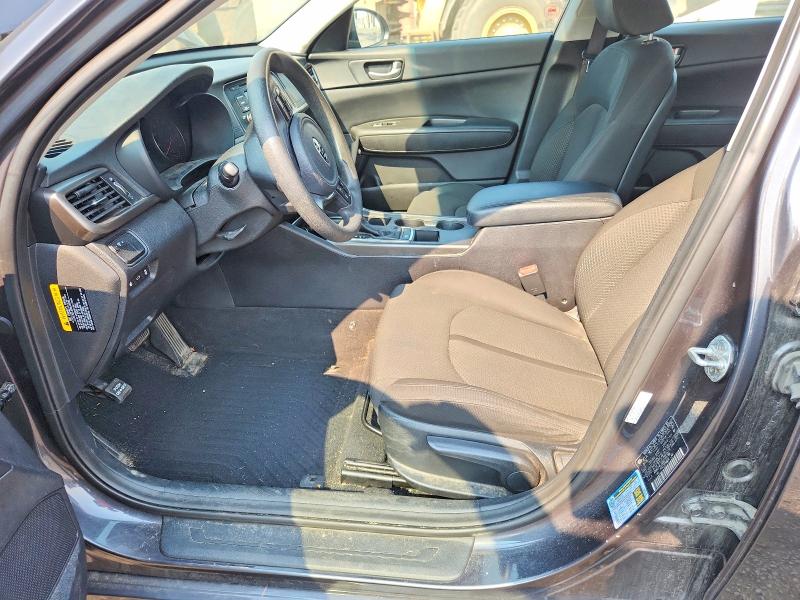 2016 Kia Optima VIN KNAGT4L32G5110786 COPART salvage auction — FRONT END, Ct - Cert Of Title-Salvage, sold $475 on 2026-07-21 (photo 7)