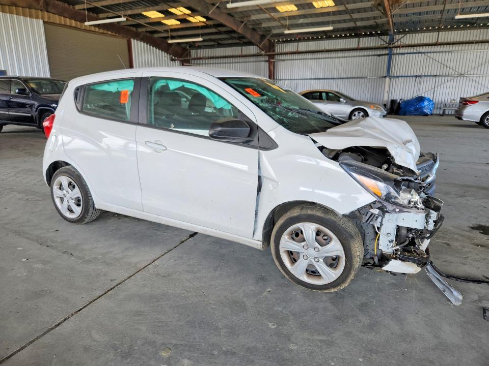 2020 Chevrolet Spark VIN KL8CB6SA3LC442282 COPART salvage auction — FRONT END, Ca - Salvage Certificate, sold $575 on 2026-07-27 (photo 4)