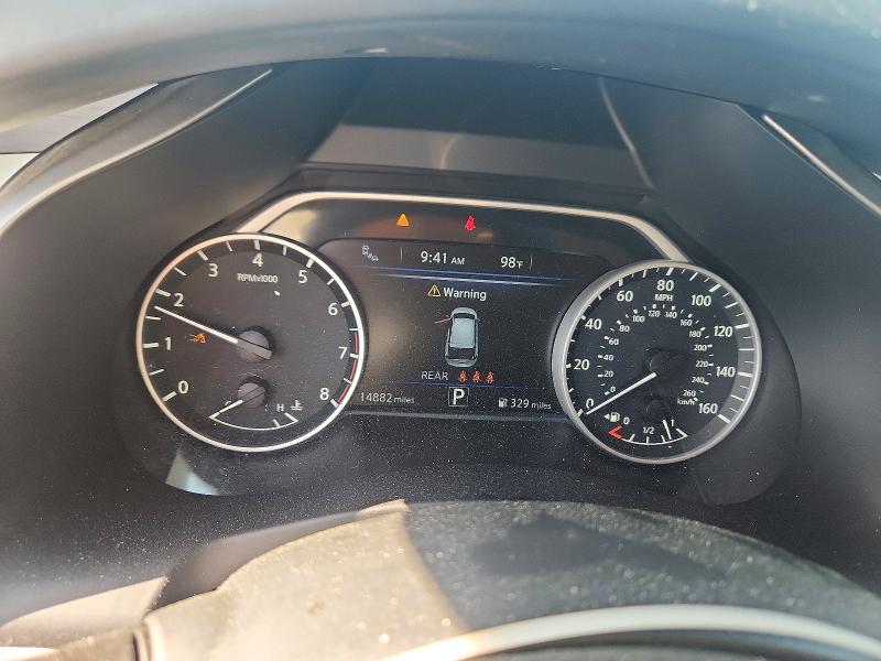 2024 Nissan Murano VIN 5N1AZ2DJ2RC122682 COPART salvage auction — FRONT END, Ga - Cert Of Title-Salvage, sold $7,800 on 2026-08-25 (photo 9)