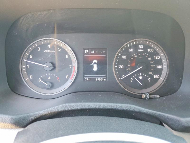 2016 Hyundai Tucson VIN KM8J33A48GU130864 COPART salvage auction — FRONT END, CA - SALVAGE CERTIFICATE, sold $1,500 on 2026-07-27 (photo 9)